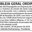 Eleição Nova Diretoria SINDEPRESC