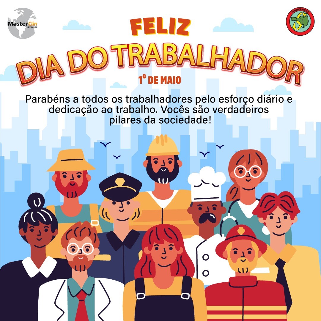 01/05 - DIA DO TRABALHADOR